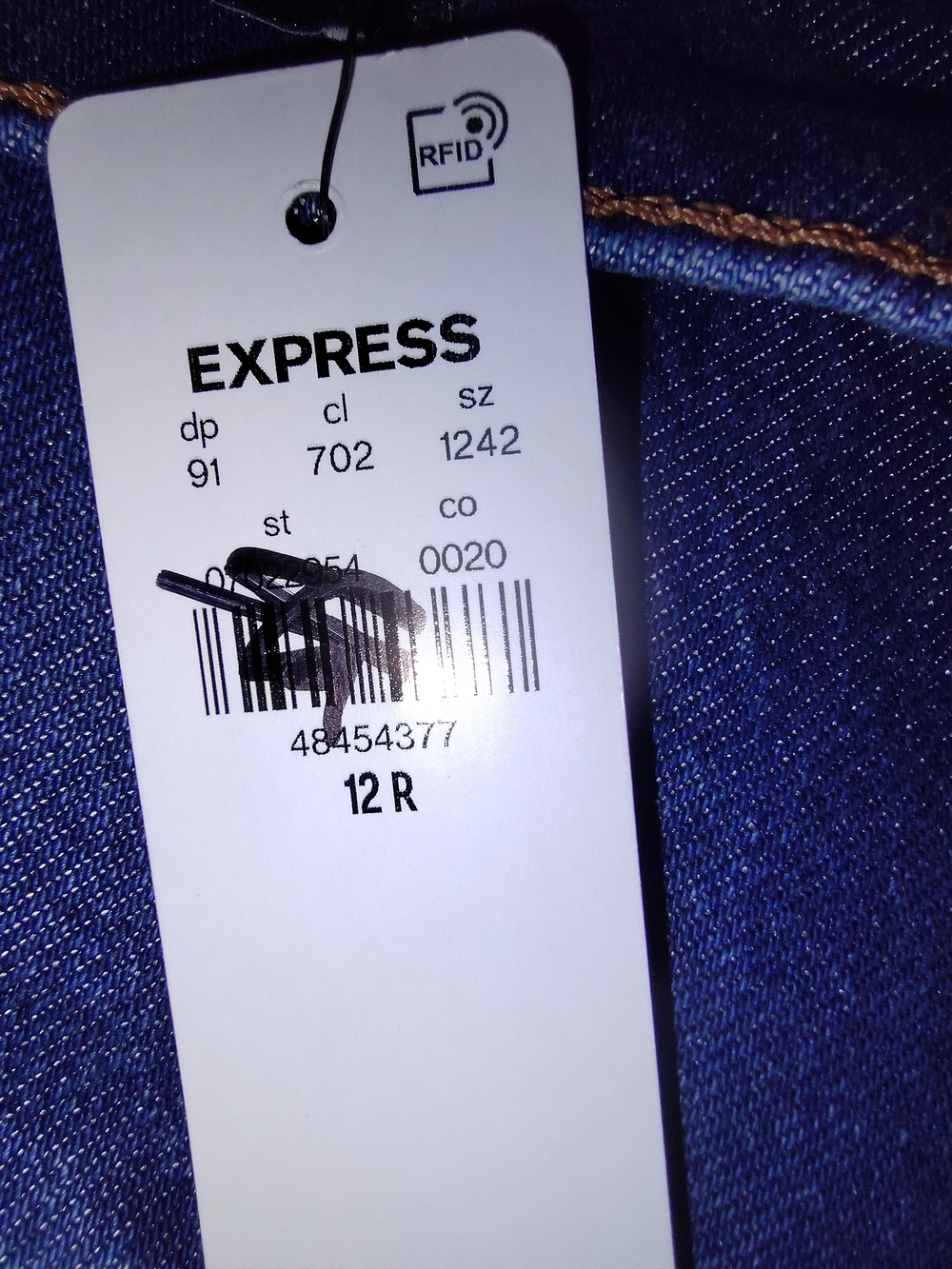 Express Wide Leg Ankle High Rise Jeans - Picture 3 of 5